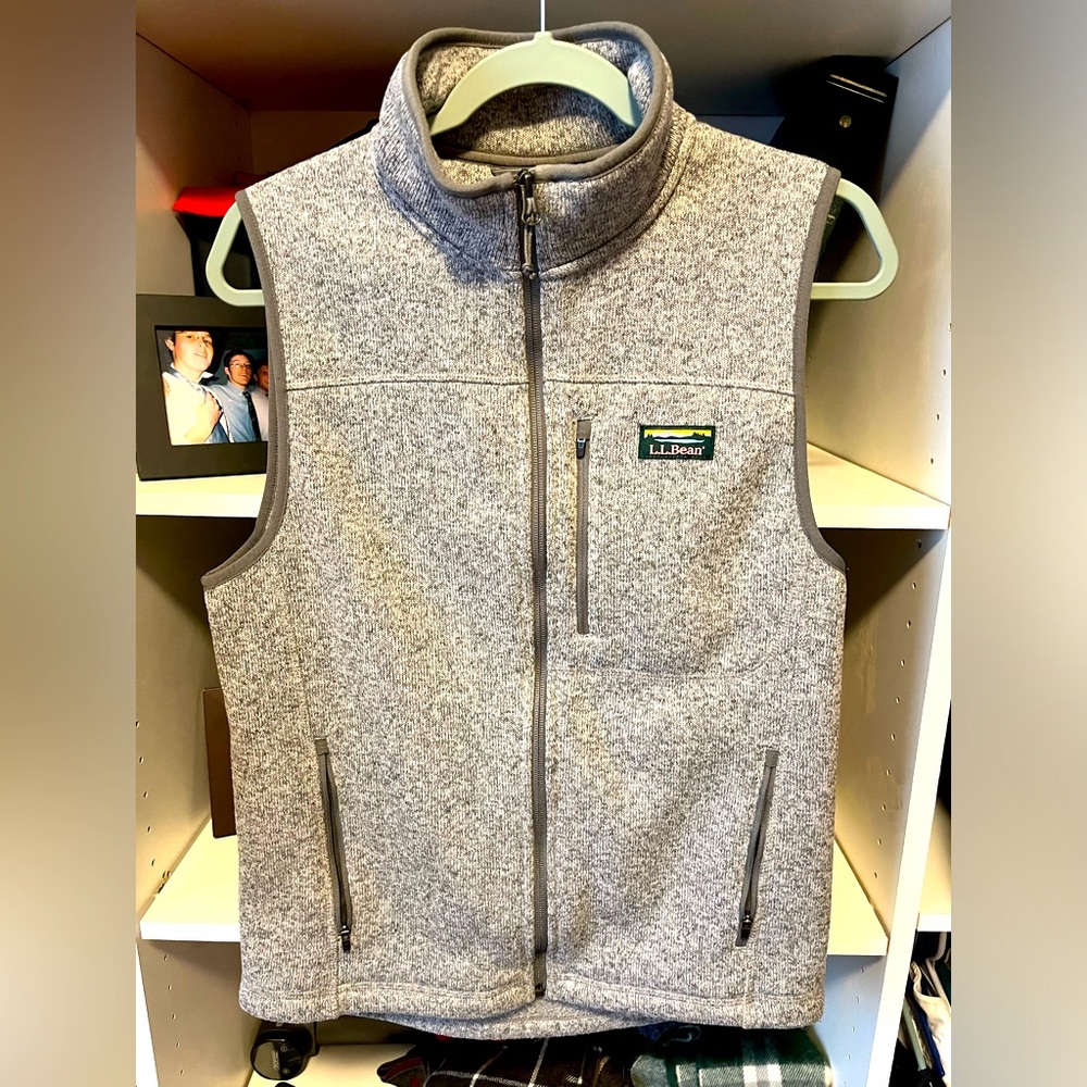 LL Bean Sweater Fleece Vest